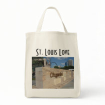 Saint Louis City Garden - St. Louis Love Canvas Bag