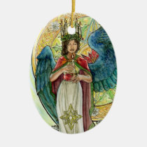 Saint Lucia Angel Ornament ornaments