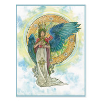 Saint Lucia Angel Post Card postcards