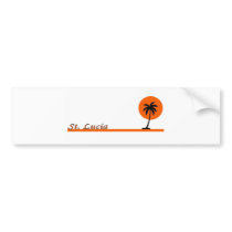 Saint Lucia Bumper Stickers