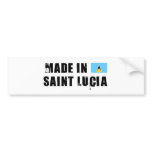 SAINT LUCIA BUMPER STICKERS