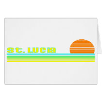 Saint Lucia Greeting Cards