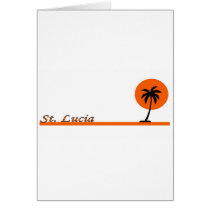 Saint Lucia Greeting Cards