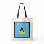Saint Lucia Flag Bag