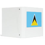 Saint Lucia Flag binders