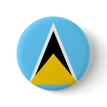 Saint Lucia Flag buttons by coolcountry Saint Lucia Flag buttons