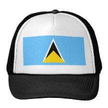 Saint Lucia Flag Hat