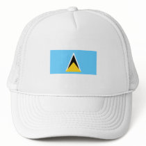 Saint Lucia FLAG International hats by flagshirt Saint Lucia FLAG International hats