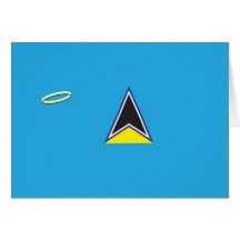 SAINT LUCIA GREETING CARD