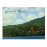 Saint Lucia Hillside Village Post Cards