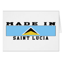 Saint Lucia Made In Designs Card