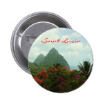Saint Lucia Pitons Pin