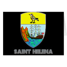 Saint Lucian Emblem Card