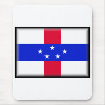 Saint Maarten Flag Mouse Pad
