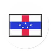 Saint Maarten Flag stickers