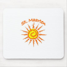 Saint Maarten Mouse Pads