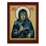 Saint Maria of Paris Prayer Card Post Card
