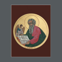 Saint Matthew Prayer Card postcards