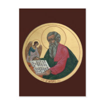 Saint Matthew Prayer Card postcards by bugbrain Saint Matthew Prayer Card postcards
