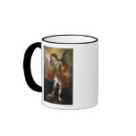 Saint Michael banishes the devil to the abyss mugs