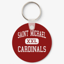 Saint Michael - Cardinals - High - Saint Michaels keychains