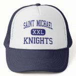 Saint Michael - Knights - High - Albertville Trucker Hats