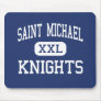 Saint Michael - Knights - High - Albertville Mouse Pads