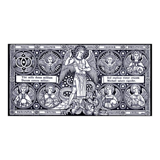 Saint Michael print
