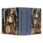 Saint Michael (stained glass) by Burne Jones Vinyl Binder