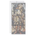 Saint Michael (stained glass) by Burne Jones Rack Card Template