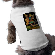 Saint Michael The Archangel pet clothing by AngelasFocusedOnYou Saint Michael The Archangel pet clothing