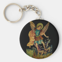 Saint Michael The Archangel Key Chains