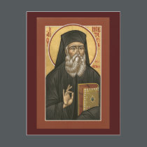 Saint Nektarios Prayer Card postcards