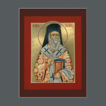 Saint Nektarios Prayer Card postcards