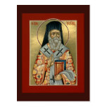 Saint Nektarios Prayer Card Postcards