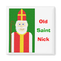 Saint Nicholas magnets by Clarence_Jones Saint Nicholas magnets