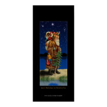 SAINT NICHOLAS Print by PrintedGifts SAINT NICHOLAS Print