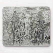 saint or sinner mousepads by GaryAntDesigns saint or sinner mousepads