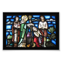 Saint Patrick and His Followers Photo Art