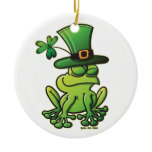 Saint-Patrick-Day-Frog Christmas Ornament