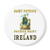 SAINT PATRICK REFRIGERATOR MAGNET