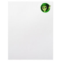 Saint Patrick's Day Alien Personalized Letterhead
