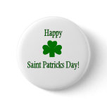 Saint Patricks Day Button