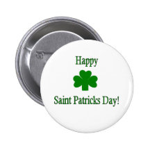 Saint Patricks Day Button