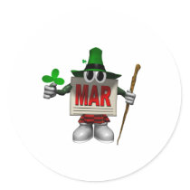 Saint Patricks Day Dude stickers by StPatricksDayStore Saint Patricks Day Dude stickers