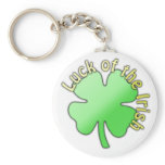 Saint Patricks Day Key Chain, "Luck of The Irish" keychains