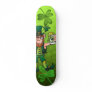 Saint Patrick's Day Leprechaun Drinking Beer Skateboard Decks
