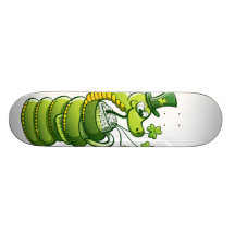 Saint Patrick's Day Snake Skate Board Decks