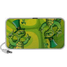 Saint Patrick's Day Turtle Portable Speaker