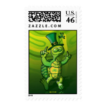 Saint Patrick's Day Turtle Postage